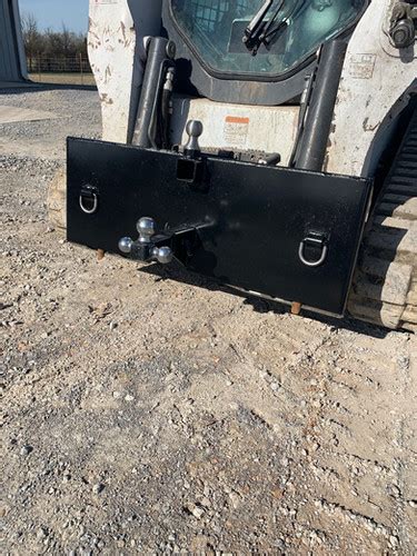 skid steer gooseneck mover|Skid Steer Gooseneck/5th Wheel Trailer Mover .